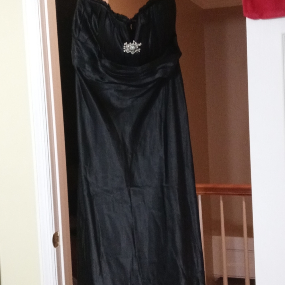 Black Silk Dress